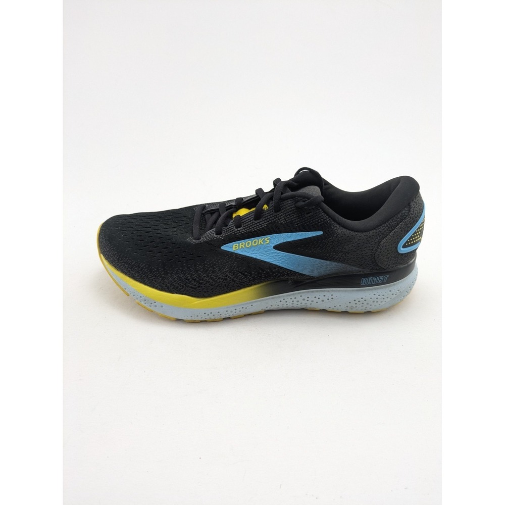 Men Brooks Ghost 16 Black Blue Comfort Cushion Running Shoes 1104181D029 Size 12 - Picture 2 of 7